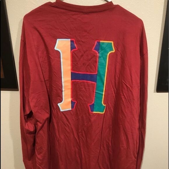 NWT HUF Long Sleeve Shirt Mens Size XL - Picture 4 of 6